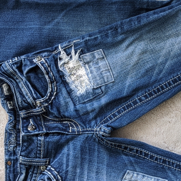 Miss Me Sequin Jeans - Picture 3 of 8